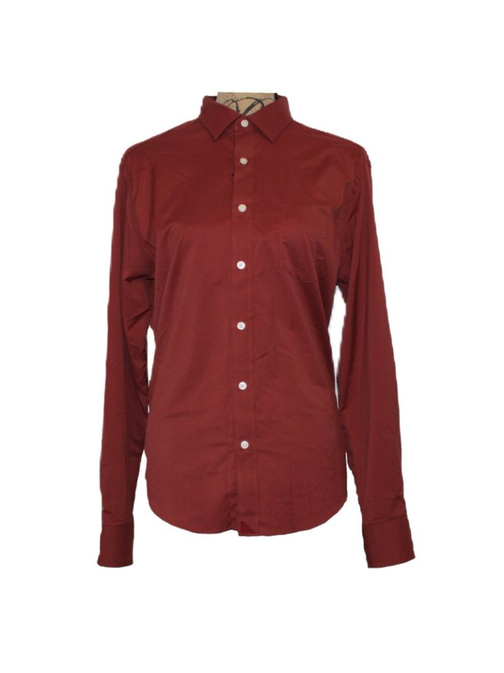 Untuckit Men's Performan Gironde Slim Fit Medium NWT 40349Red - Picture 2 of 8